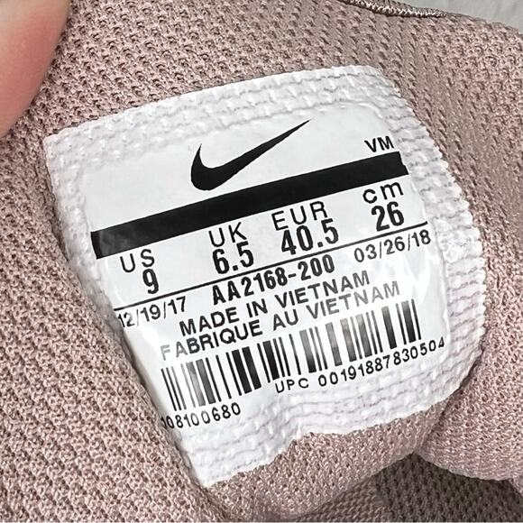 NIKE / Air Max Axis AA2168-200 running sneakers in diffused taupe purple / 9 - Picture 10 of 10